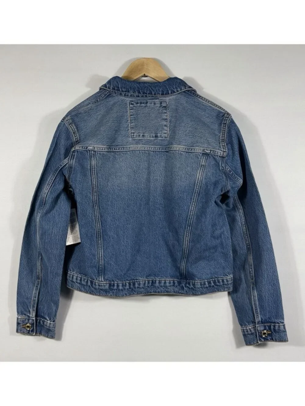 NEW MICHAEL Michael Kors Women's M Cropped Denim Jacket NWT $155